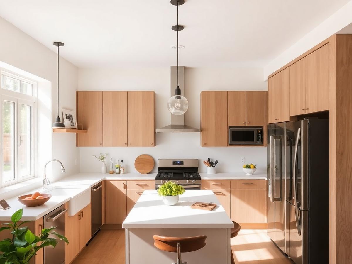 Modern renovated kitchen in an Ontario home